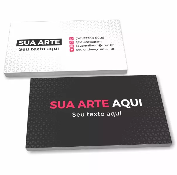 500 Cartões de visita 4x4